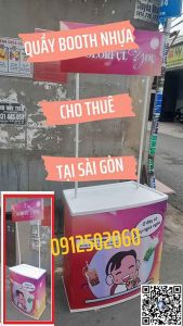 Booth sampling nhựa thuê