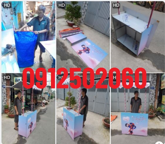 quầy lắp ráp phát hàng mẫu