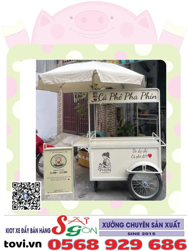 xe bán cafe mang đi