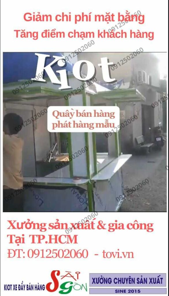 kiot bán hàng di động góc nhìn